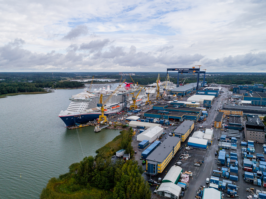 HUB logistics ja Meyer Turku syventävät yhteistyötä | HUB logistics and Meyer Turku Oy deepen collaboration