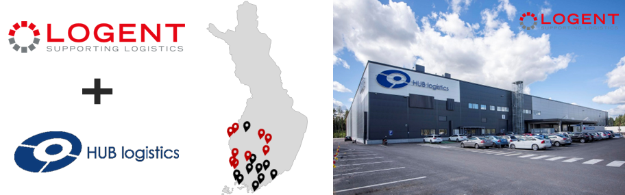 Logent Group vahvistaa asemaansa Suomessa ostamalla HUB logistics Finland Oy:n